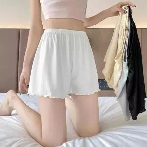 물결 인견 속바지 시원한 여름 속치마 여성 홈웨어