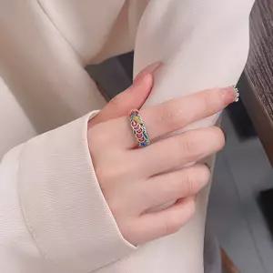 순은 패션반지 사이즈 조절 오픈링
