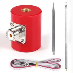 USDX QRP 라디오용 14M-30MHz 300W-600W HF 5.6M/18.3 FT 안테나 스테인레스 스틸 1/4 파장