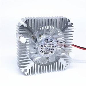 DC12V 0.1A 55mm BGA 팬 그래픽 카드 브리지 칩 팬(방열판 포함) 쿨러 냉각 2핀