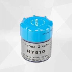 HY510 10g/20g 회색 실리콘 화합물 열 페이스트 CPU 칩셋 용 전도성 그리스 방열판 스크레이퍼로 노트북