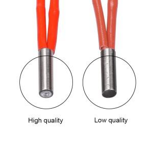 1M 12V 40W 세라믹 카트리지 히터 6*20mm Mendel Reprap 압출기 3D 프린터 부품 가열 튜브