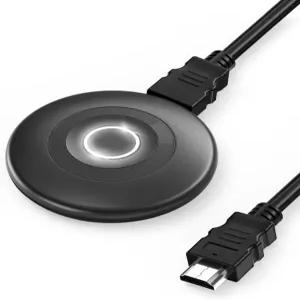 실제 4K iOS 무선 HDMI 디스플레이 어댑터 진정한 플러그 앤 플레이 5G 미라캐스트 에어플레이 동글
