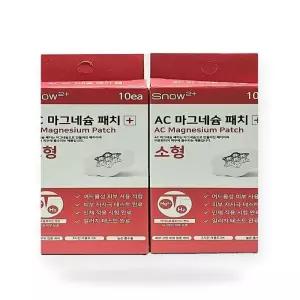 1+1 스노우투플러스 AC 마그네슘 패치 소형 10매입 여 드름 스팟 트 러블패치(AD)