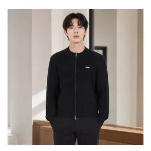 [리미드][리미드] 남성 투웨이 라운드 니트집업 가디건 RM-JUA-RIBED