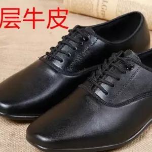남자 사교 구두 댄스 슈즈 스포츠 남성 A. 검정 소가죽 실외 PU 2.5cm, A. 38