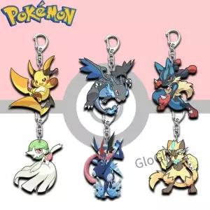 릴 키체인 Charizard Gre Lucario Gardevoir Luxray 귀여운 캐릭터 배낭 펜던트 주변