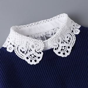 페이크카라 레이스카라 블라우스 넥케이프 레이어드 단체 대량