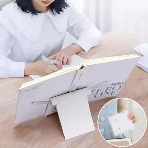 가볍고 휴대가능한 와이드 확장독서대 태블릿 거치대/독서용품/다용도/지지대/각도조절/책받침대/북스탠드