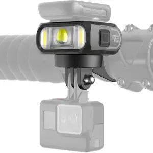 Magicshine Hori 900과 호환되는 Garmin/Wahoo 자전거 컴퓨터 듀얼 마운트 바이크 라이트 900 루멘 초밝은