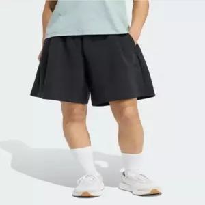 아디다스 여성 소프트 럭스 플리티드 쇼츠 KE8838_JK_JK