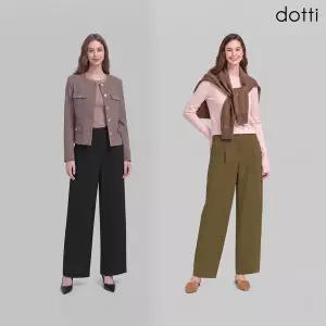 도티 26FW 데일리 커브드 팬츠 여성2종(D6PCW)