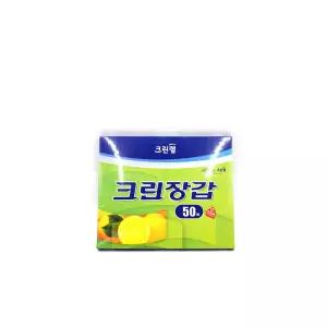 틴틴 크린랩 크린장갑 24 x 27cm 50매 위생장갑