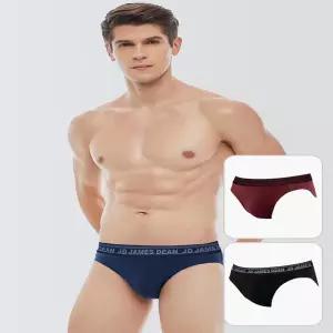 제임스딘 아웃밴드 스판 남자 삼각팬티 3매입 JHMPV011