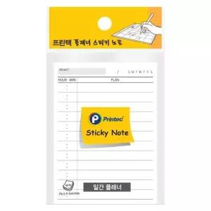 [아트박스]/오피스큐 프린텍 플래너 스티키노트 일간 PL74D