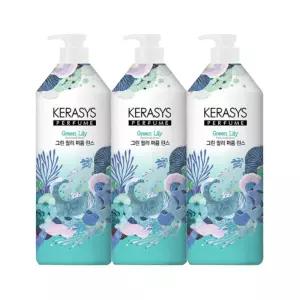 케라시스 그린 릴리 퍼퓸 린스 1L x3개