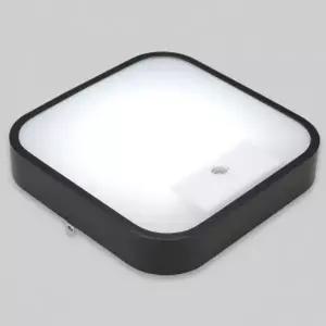 [하프클럽/알티피아]사각LED센서등 마빈 블랙 15W 주광