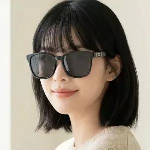 선글라스 GG0637SK 001 명품 남자 여자 아시안핏 패션 뿔테 블랙