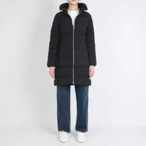 [게스]게스 여성 패딩 페더라이트 퍼모먼스 스트레치 롱 구스 블랙 YN4W5874 B