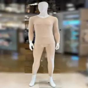 LG6140S무봉제 기모 남성내의 상하내복세트