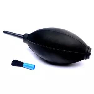 국산 에어 블로어 대형 고무 브로워 부로아 블로워 먼지 펌프 175mm 브러시 카메라 렌즈 프린트 토너 청소