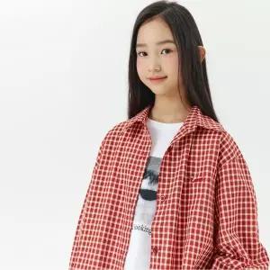 [보리보리/아이라인]포유 체크남방
