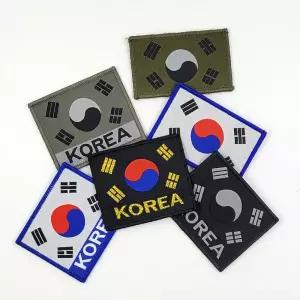군용 패션소품 자수 휘장 와펜