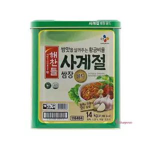해찬들 사계절3골드 14Kg 사계절골드쌈장pqr387