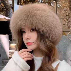 리온 러시아모자 남자 군밤장수 밍크귀달이 스키 퍼 귀마개