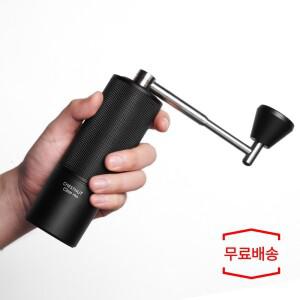 TIMEMORE 수동 커피 연마기 용량 25g, 조절 가능 스틸 코어 버, 청소 브러시 보내기, 체스트넛 C3ESP PRO