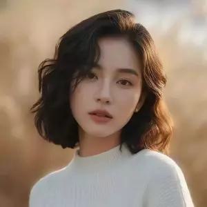 리온 항암가발 숏컷 중년여성 가발 웨이브 탈모 부분가발