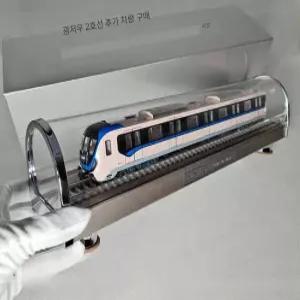 기차모형 전동 기관차 모형 철도 장난감 세트 선물