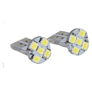T10 5LED 화이트 와이드 라이트 번호판 도어등 독서등 고휘도 1210SMD