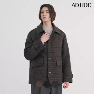 남성 칼라넥 숏 발마칸 코트 HBAHC14