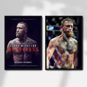 코너맥그리거 UFC 격투기선수 포스터 액자 체육관 크로스핏 복싱 인테리어