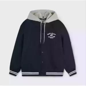 후아유 남여공용 후드 바시티 코치 재킷 WHJJG2221U WHJJG2221UGP