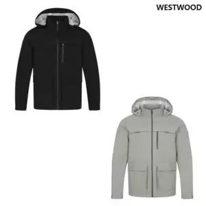 [웨스트우드]남성 간절기 2.5L 포켓 바람막이 자켓 WP1MCJW233