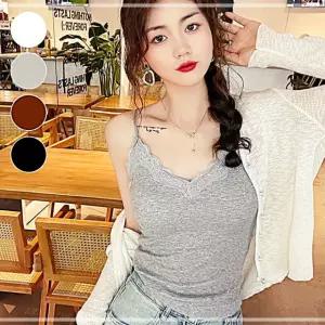 레이스 브이넥 캡내장 끈나시 ELC-1020 MWDE1E9F