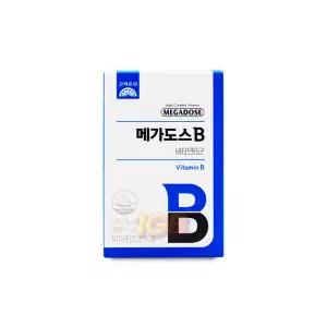 고려은단 메가도스B 비타민B군 850mg x 60정 1통 I