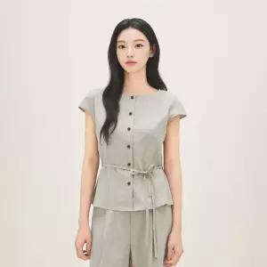 [스타필드 고양 로엠] 캡소매 블라우스 RMBLG25R12