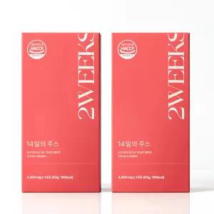 팁스헬시 14일의주스 2박스 28포 진한 레드주스 지중해 클렌즈 레드비트 크랜베리 석류 양배추