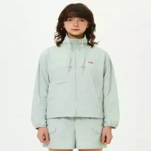 코닥 KODAK 브리즈팝 크롭 스탠넥 자켓 우먼 MINT GREEN