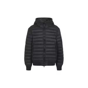 [CP COMPANY] 26FW 렌즈 와펜 DD 쉘 후드 경량패딩 자켓 블랙 RCCMOW751A 110416A 999