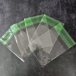 접착식 opp 투명 쿠키 포장 비닐 9cmx10cm 100매