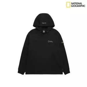 내셔널지오그래픽 행사남성 우븐 배색 포인트 디자인물 후디 세미오버핏 N