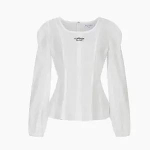 [에고이스트] [BLUE LABEL]스퀘어넥 슬림플레어 블라우스 ES2OBL01