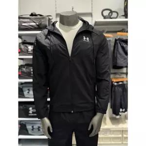 언더아머 UNDERARMOUR 1390149-001 블랙 남성 UA 라이벌 우븐 윈드브레이커 발수 방풍 바람막이 530465