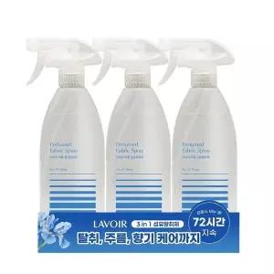 라브아 퍼퓸 섬유탈취제 아이리스와 피오니 500ml x 3개