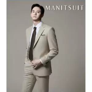 맨잇슈트( 198000원) 라이트 베이지 순모 울혼방 3계절 스판 정장 1033786