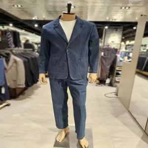 [STCO]STCO 오버핏 데님 셋업 블루 DDJWA01OSL